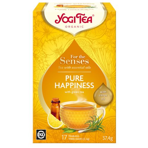 Yogi Tea® Bio tea az érzékeknek - Tiszta boldogság