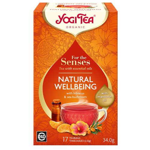 Yogi Tea® Bio tea az érzékeknek - Természetes jóllét