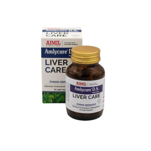 Amlycure® D.S. Liver Care étrend-kiegészítő kapszula cikóriával, kurkumával és édesgyökérrel 60 db