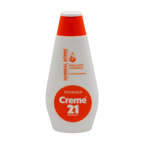 Creme 21 Aqua Soft testápoló normál bőrre B5 provitaminnal 400 ml