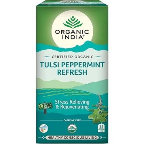 Organic India Tulsi Frissítő Borsmenta bio tea