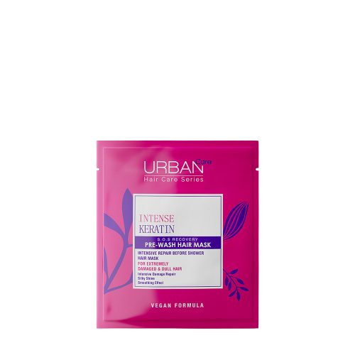 URBAN CARE S.O.S. intenzív helyreállító és hajsimító hajmosás előtti hajmaszk keratinnal 50ml