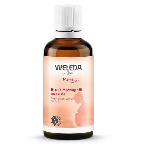 Weleda Mellmasszírozó olaj terhes és szoptató kismamáknak 50ml